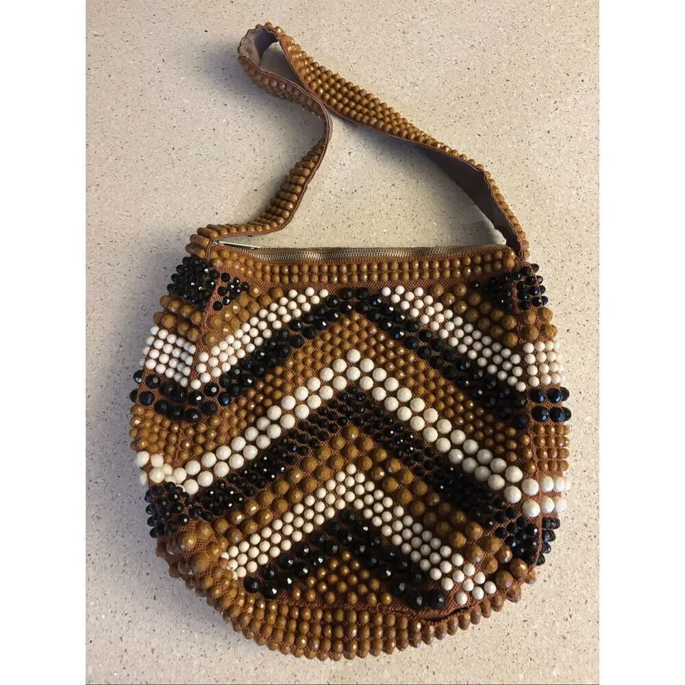 Vintage Roger Van S beaded bag